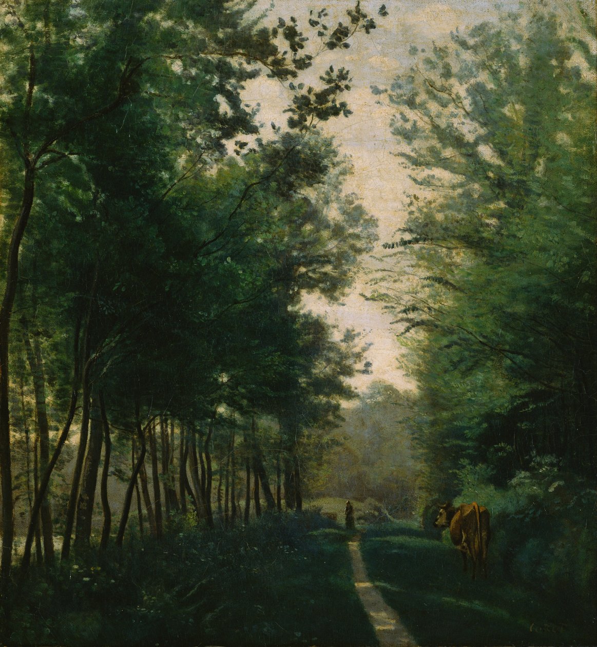 City of Avray av Jean-Baptiste-Camille Corot