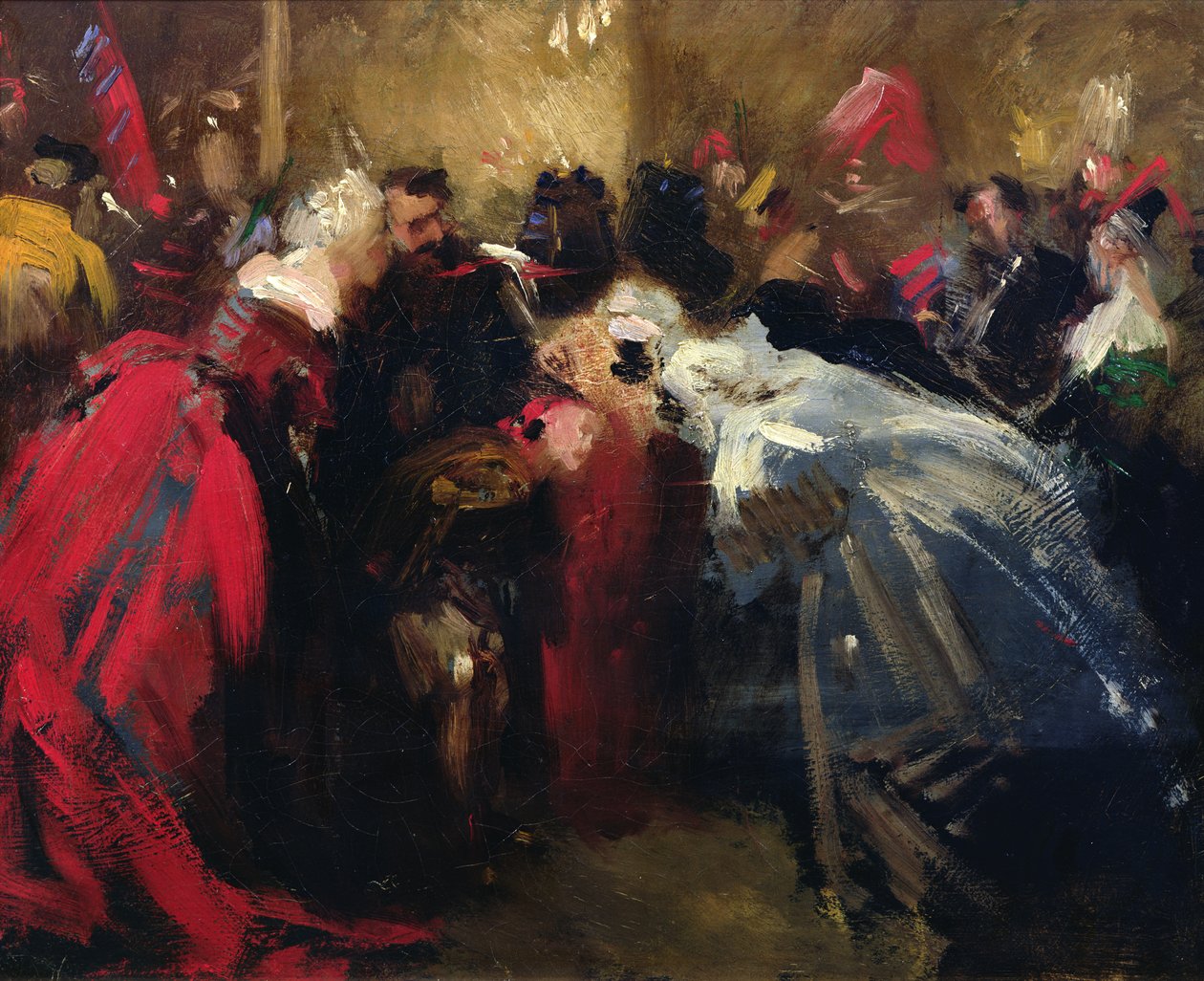 Maskbal på Tuilerierna av Jean Baptiste Carpeaux