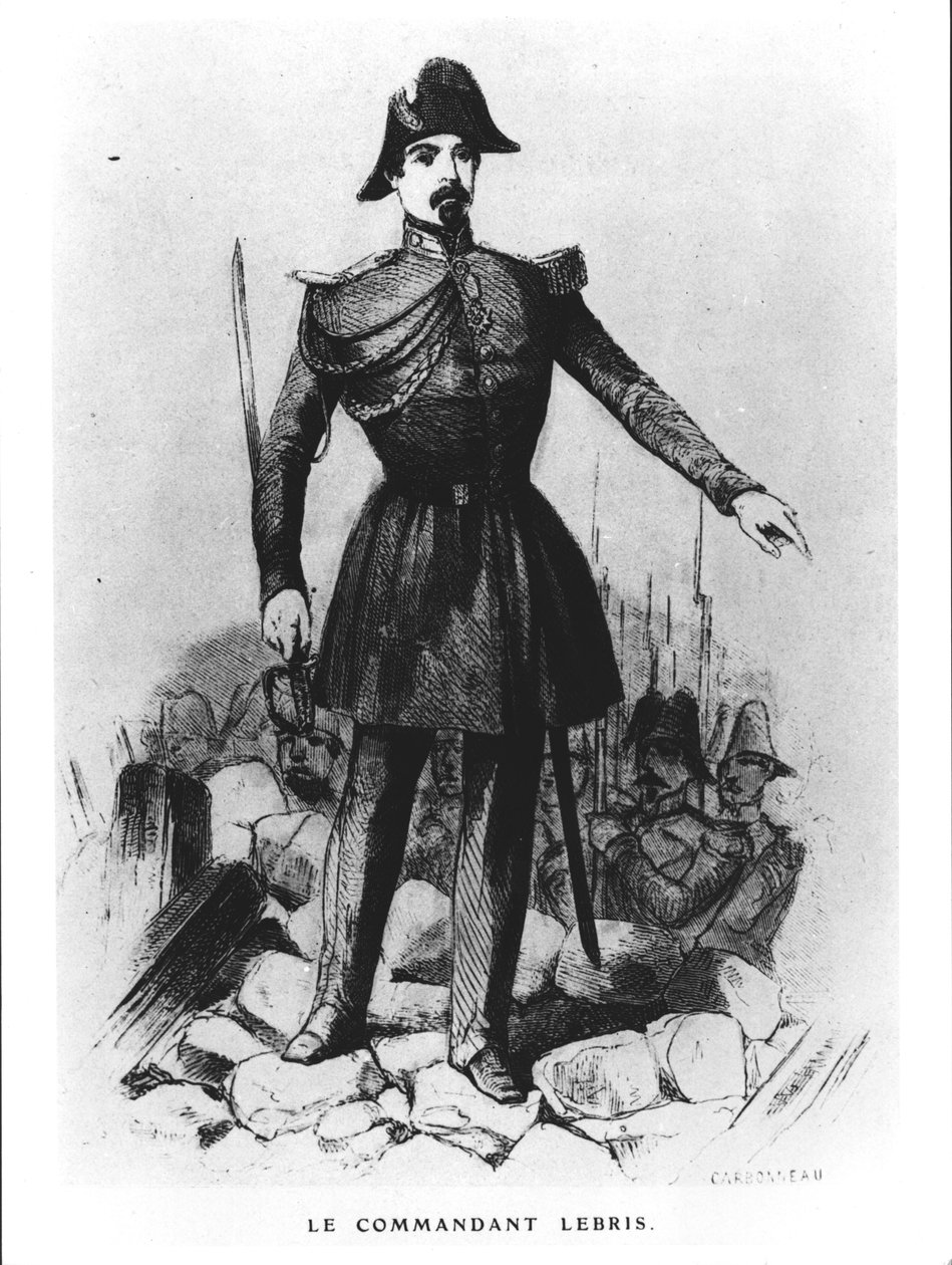 Kommendör Lebris, ca 1848 av Jean Baptiste Charles Carbonneau