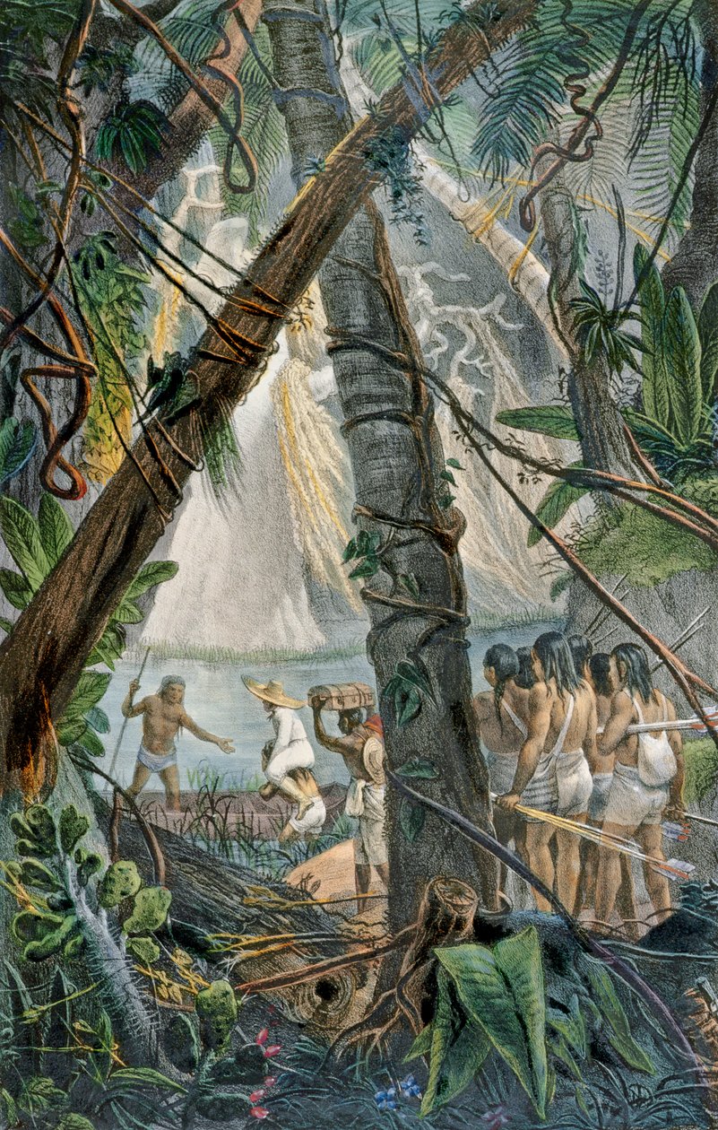 Goyanas-indianer, Pernam-Bouc, nordöstra Brasilien, från 