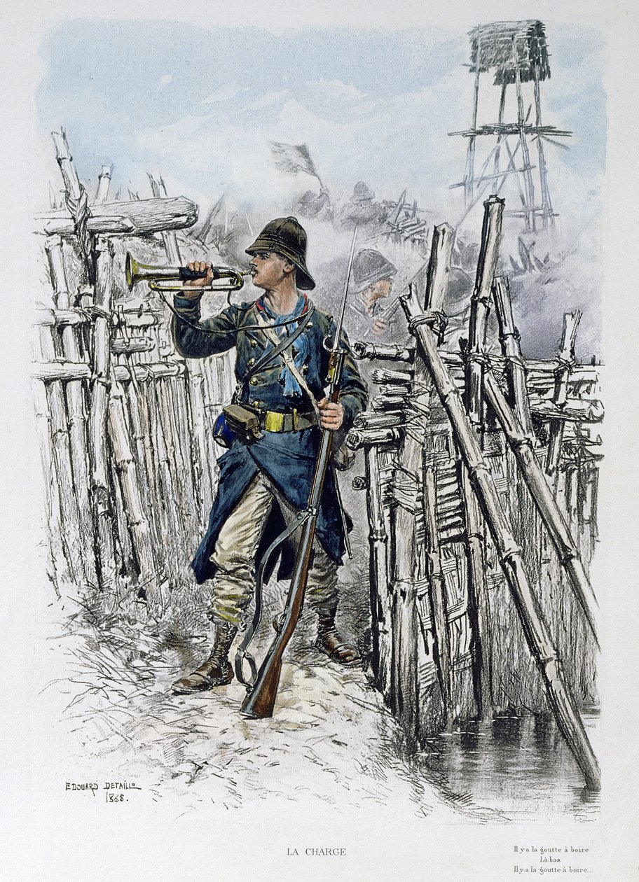 Anklagelsen, 1885 av Jean Baptiste Edouard Detaille