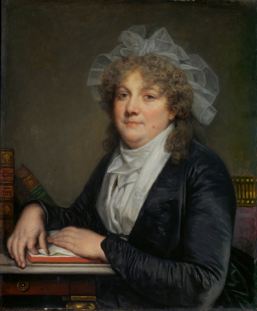 Madame Jean-Baptiste Nicolet, senare 1780-talet av Jean Baptiste Greuze