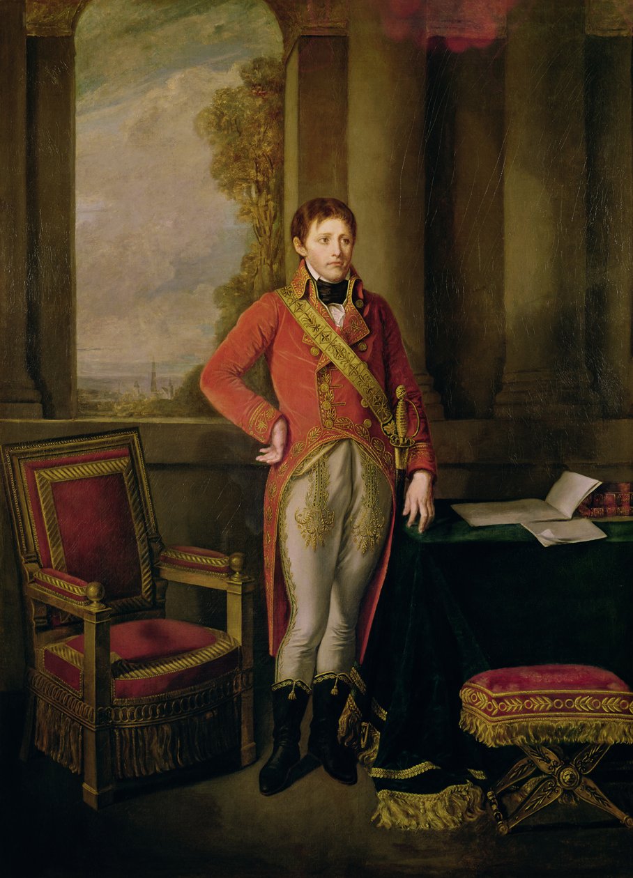 Napoleon Bonaparte (1769-1821) som förste konsul, 1799-1805 av Jean Baptiste Greuze