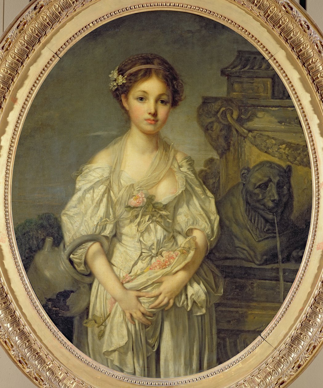 The Broken Pitcher, c.1772-73 swed av Jean Baptiste Greuze
