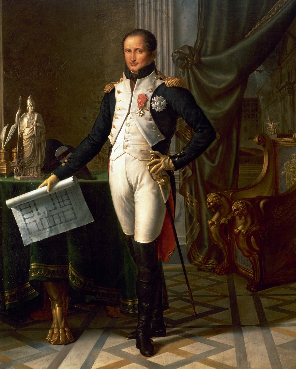 Joseph I Bonaparteswed av Jean Baptiste Joseph Wicar