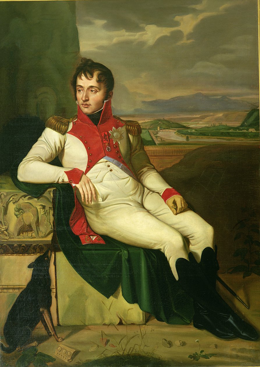 Louis Bonaparte (1778-1846) swed av Jean Baptiste Joseph Wicar