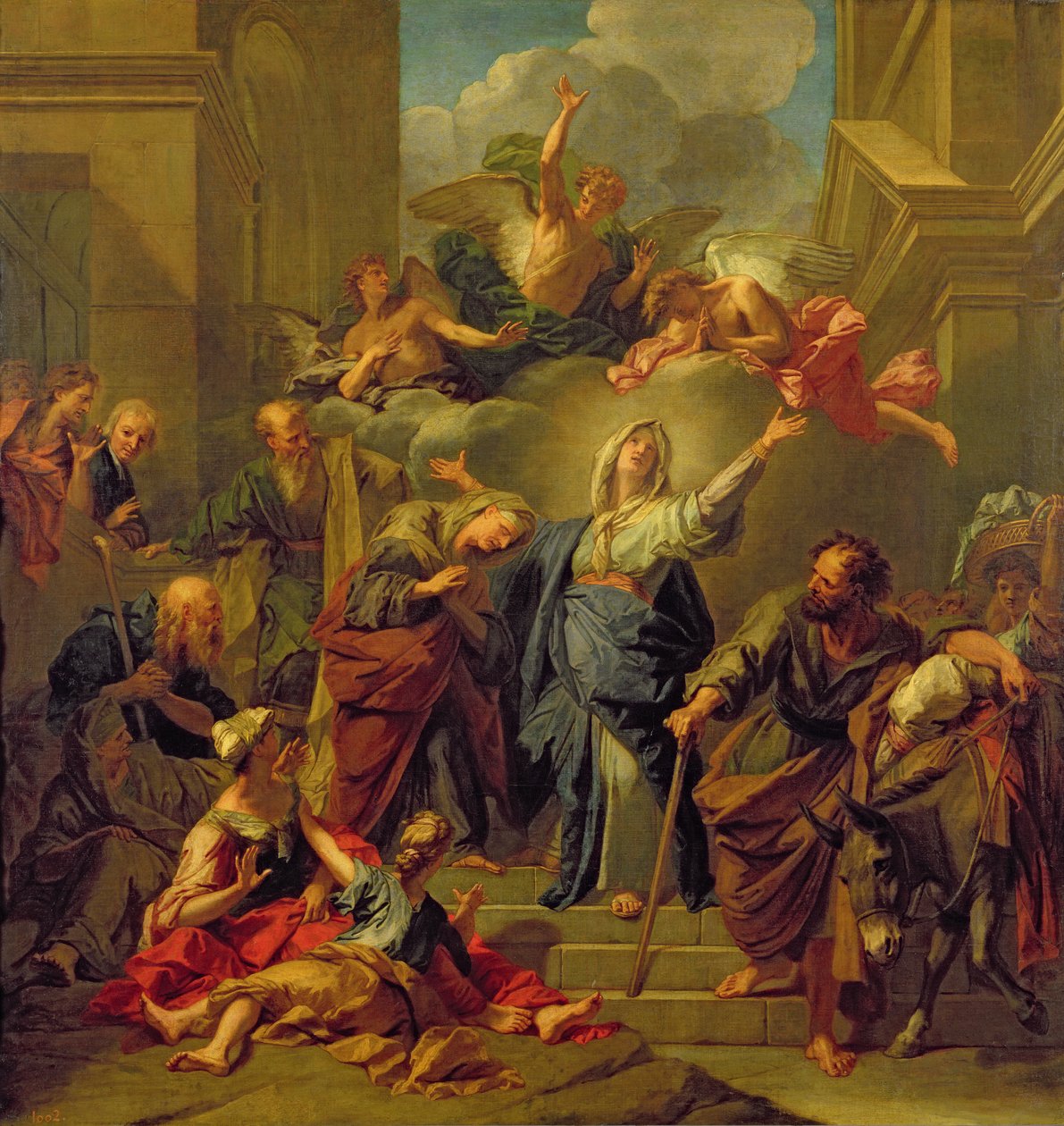 Madonna från Magnificat av Jean Baptiste Jouvenet