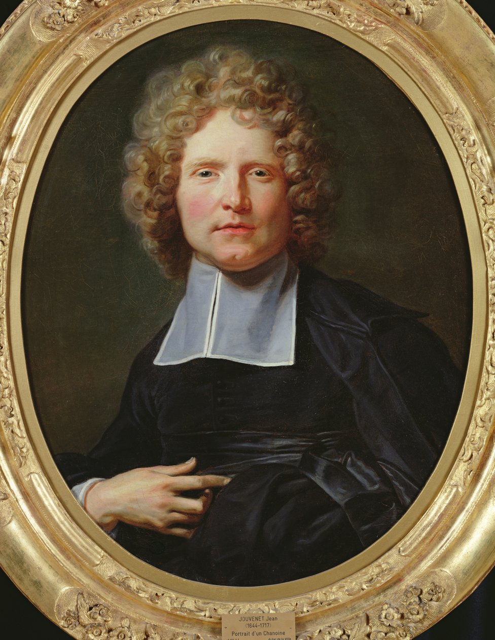 Porträtt av en kanon av Jean Baptiste Jouvenet