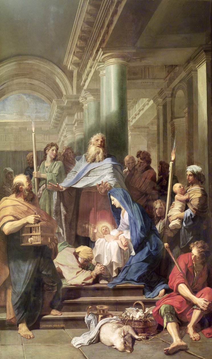 Presentationen i templet, 1692 av Jean Baptiste Jouvenet