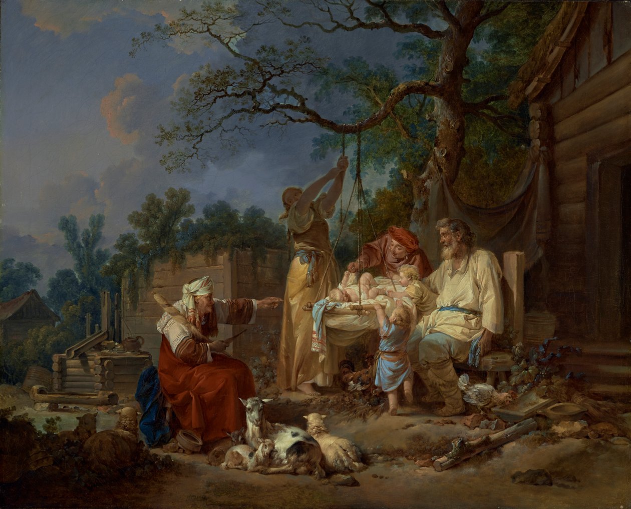 Den ryska vaggan av Jean Baptiste Le Prince