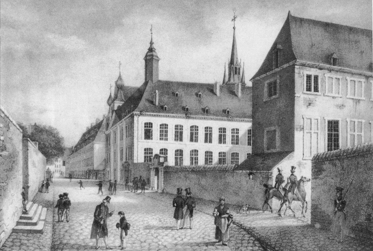 Das königliche Athenäeum 1828 av Jean Baptiste Madou