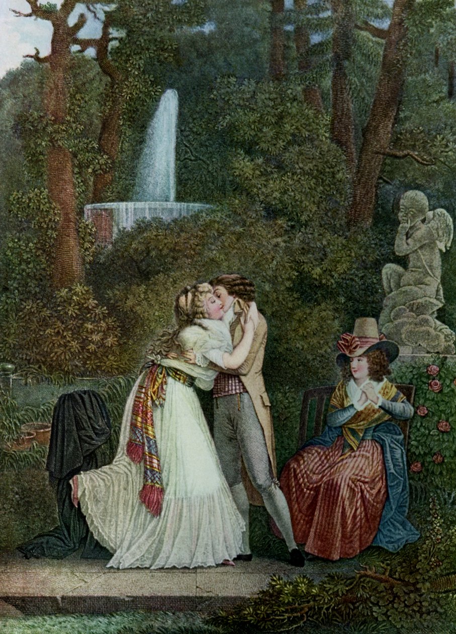 Julie, eller kärlekens första kyss av Jean Baptiste Mallet