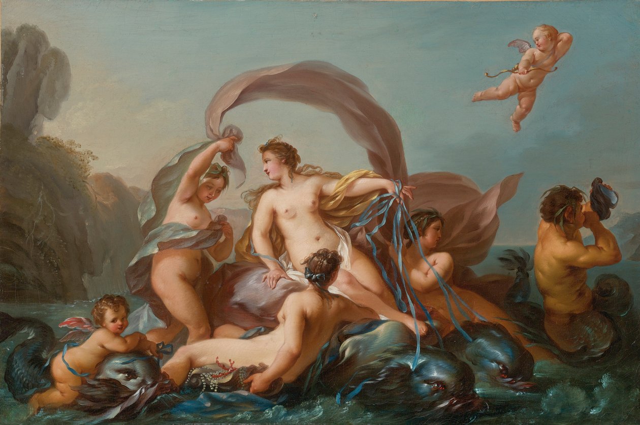 The Birth of Venus av Jean Baptiste Marie Pierre