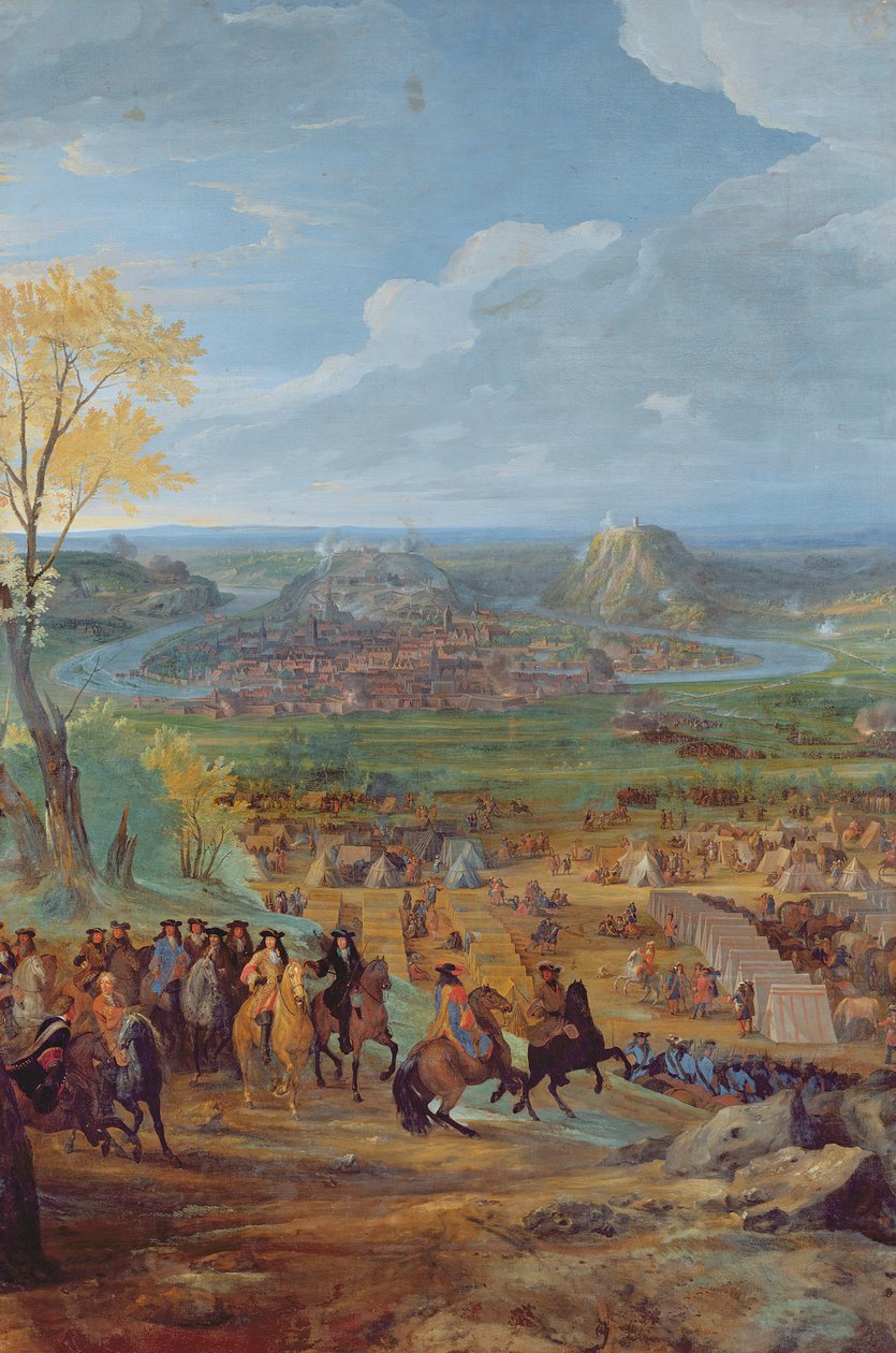 Belägringen av Besancon 1674 av Ludvig XIV:s armé av Jean Baptiste Martin