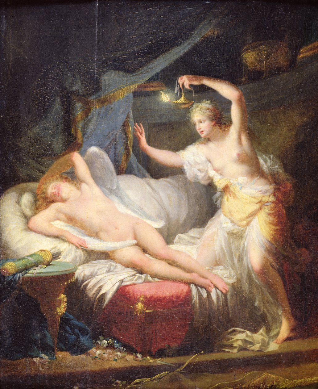 Cupid och Psyche av Jean Baptiste Regnault