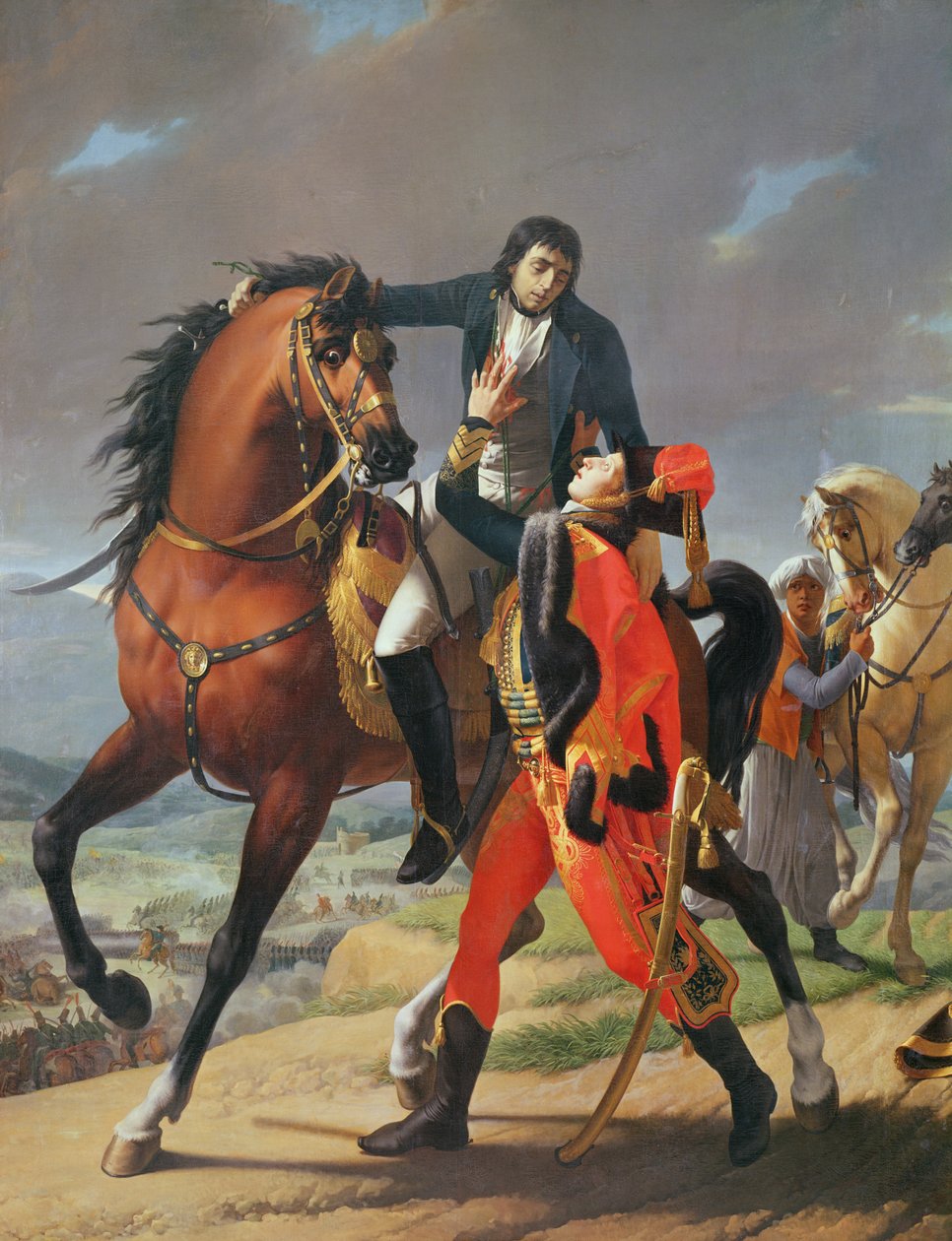 General Desaix (1768-1800) död i slaget vid Marengo, 14 juni 1800 av Jean Baptiste Regnault