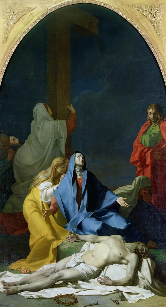 Depositionen, 1789 av Jean Baptiste Regnault