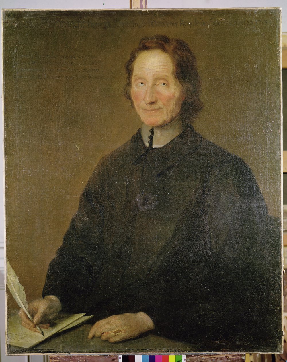 Portræt af Nicolas de Malebranche (1628-1715) sverige fra det tidlige 19. århundrede av Jean Baptiste Santerre