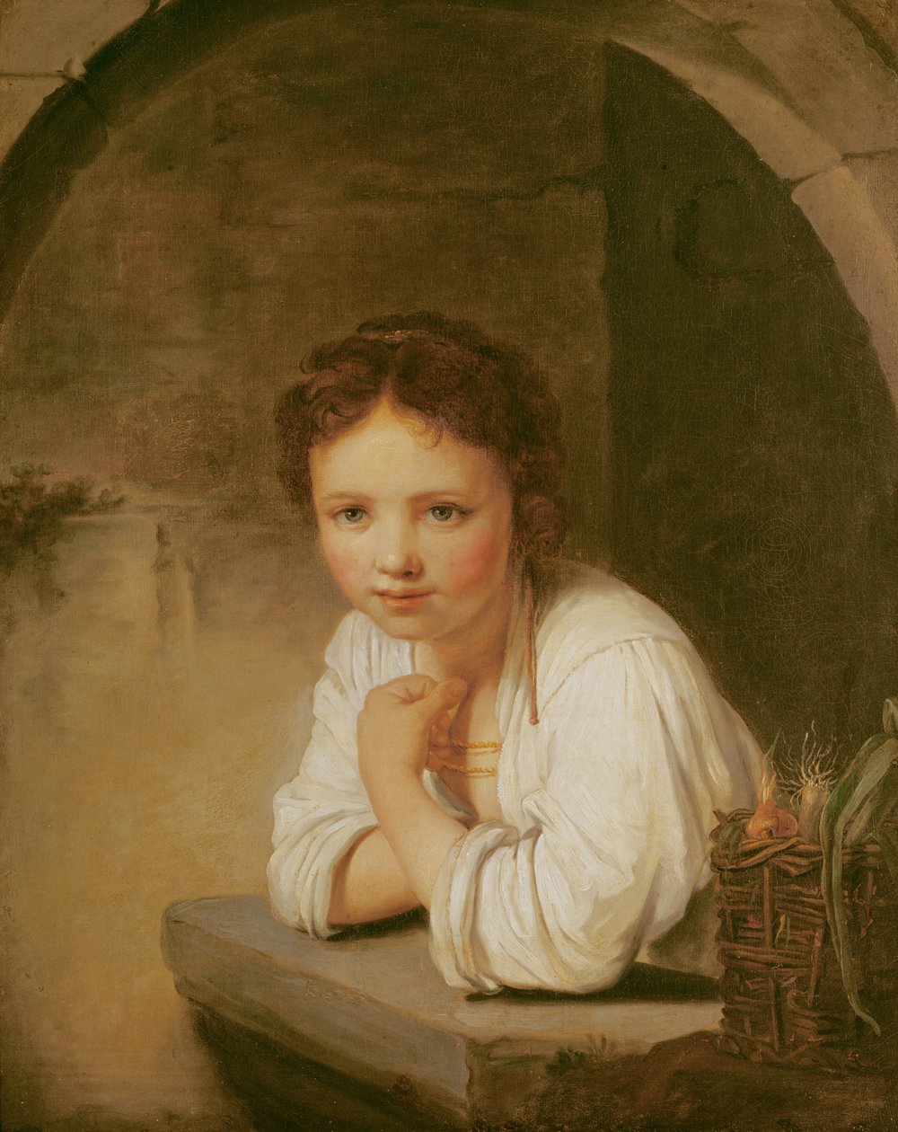 Den lilla trädgårdsmästaren av Jean Baptiste Santerre