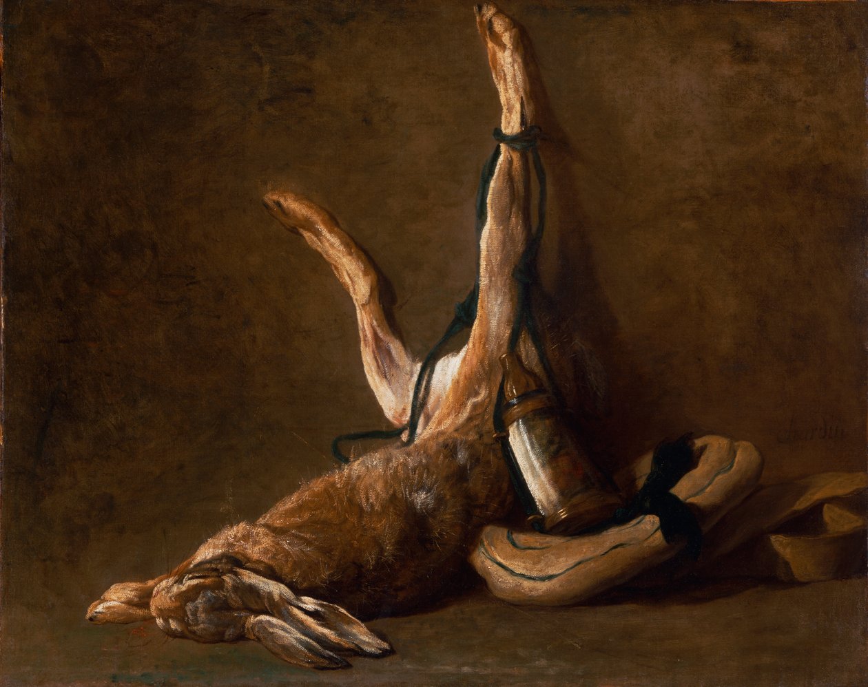 Still Life with a Hare av Jean Baptiste Simeon Chardin