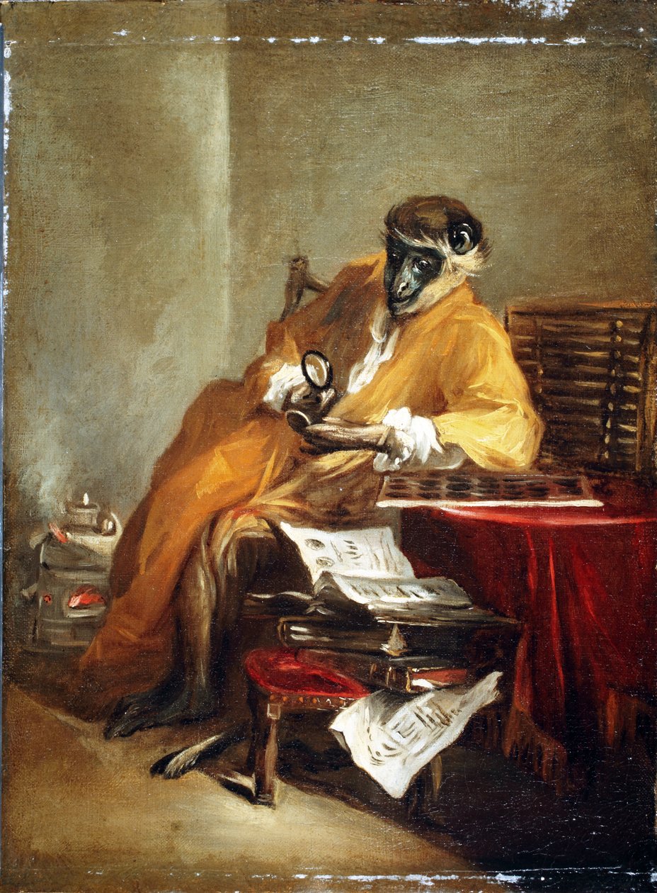 Apantikvarien, efter 1740 av Jean Baptiste Simeon Chardin