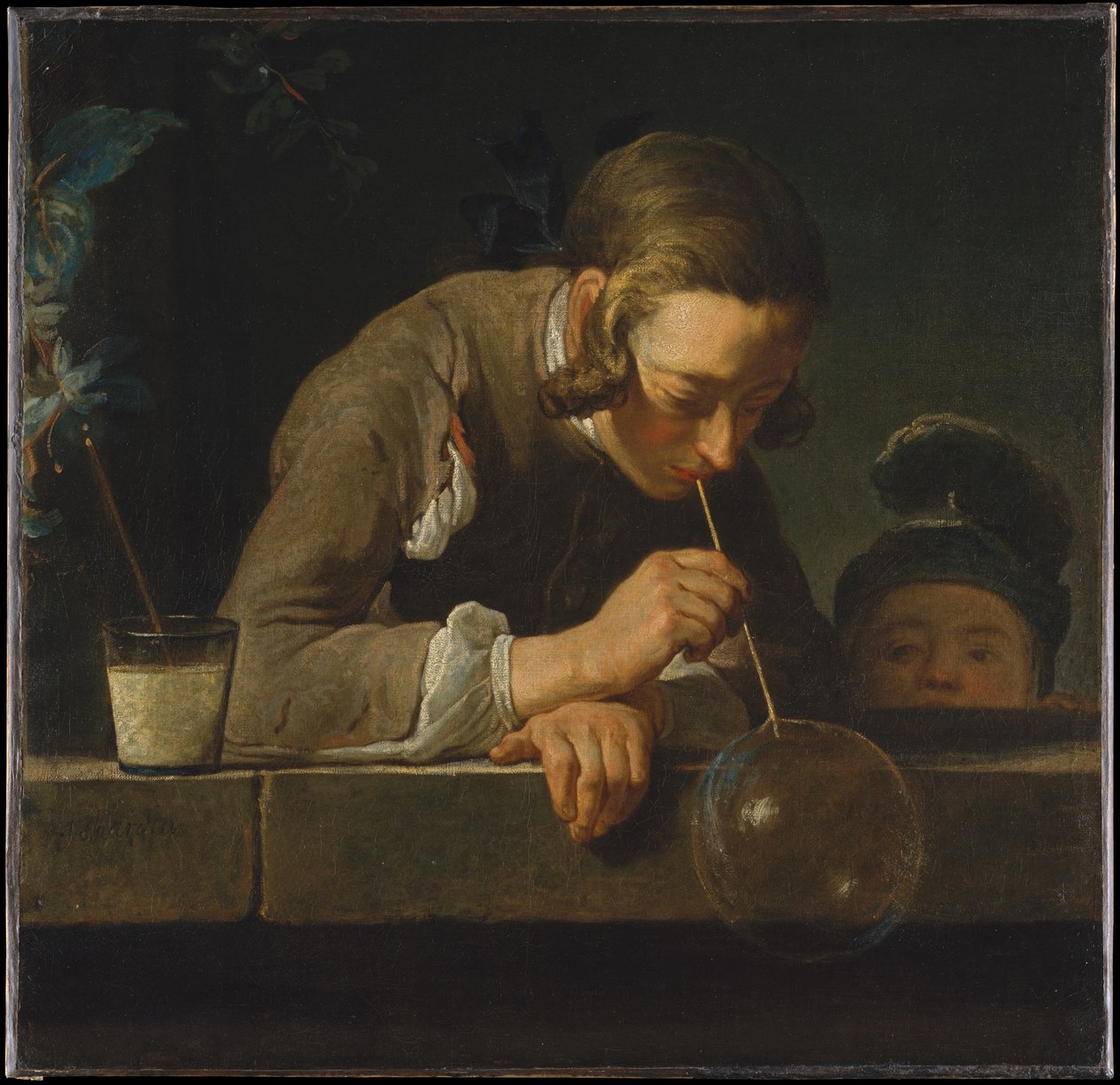 Seifenbläser av Jean Baptiste Simeon Chardin