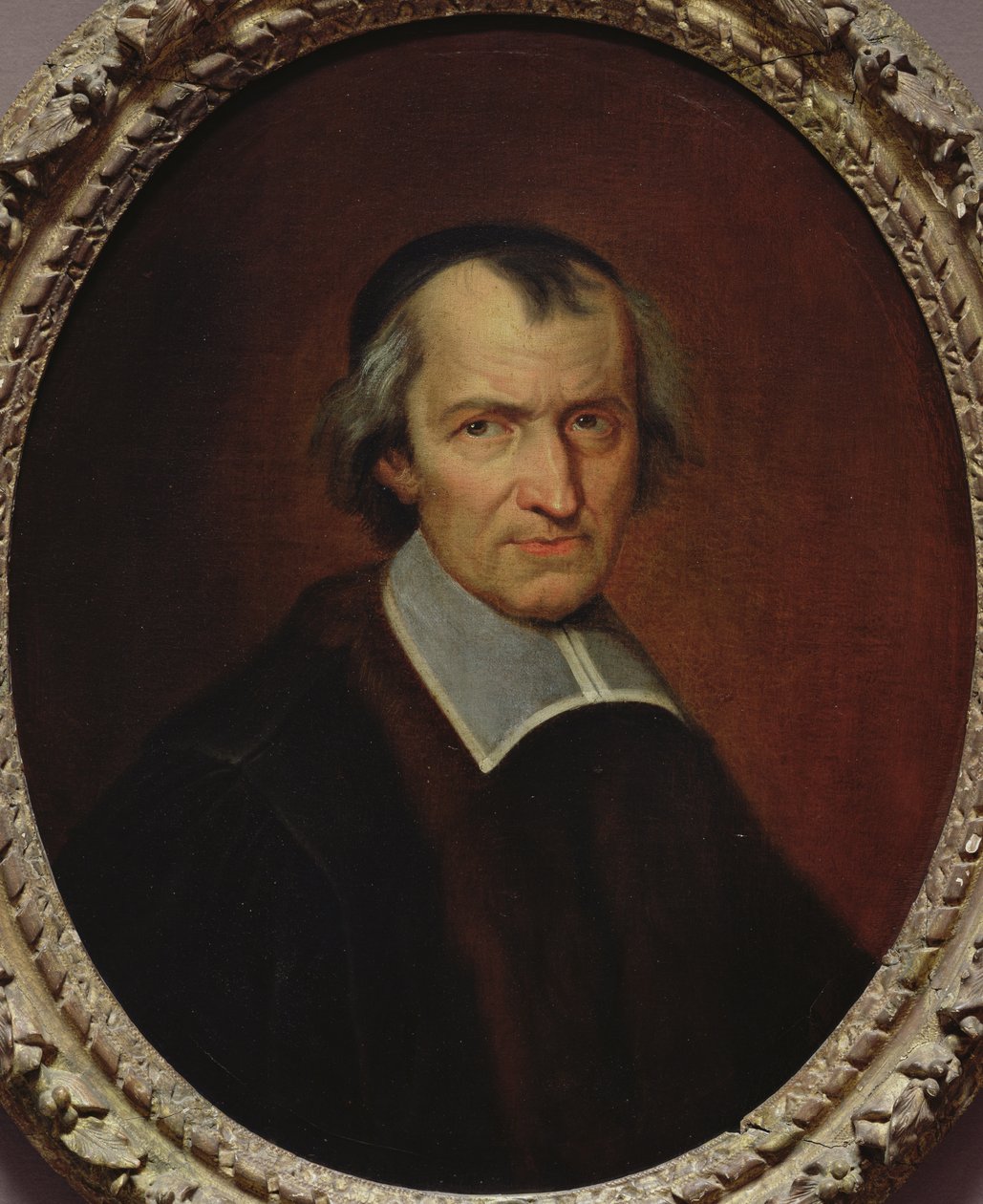 Porträtt av Antoine Arnauld (1612-94) (se även 173469) av Jean Baptiste de Champaigne