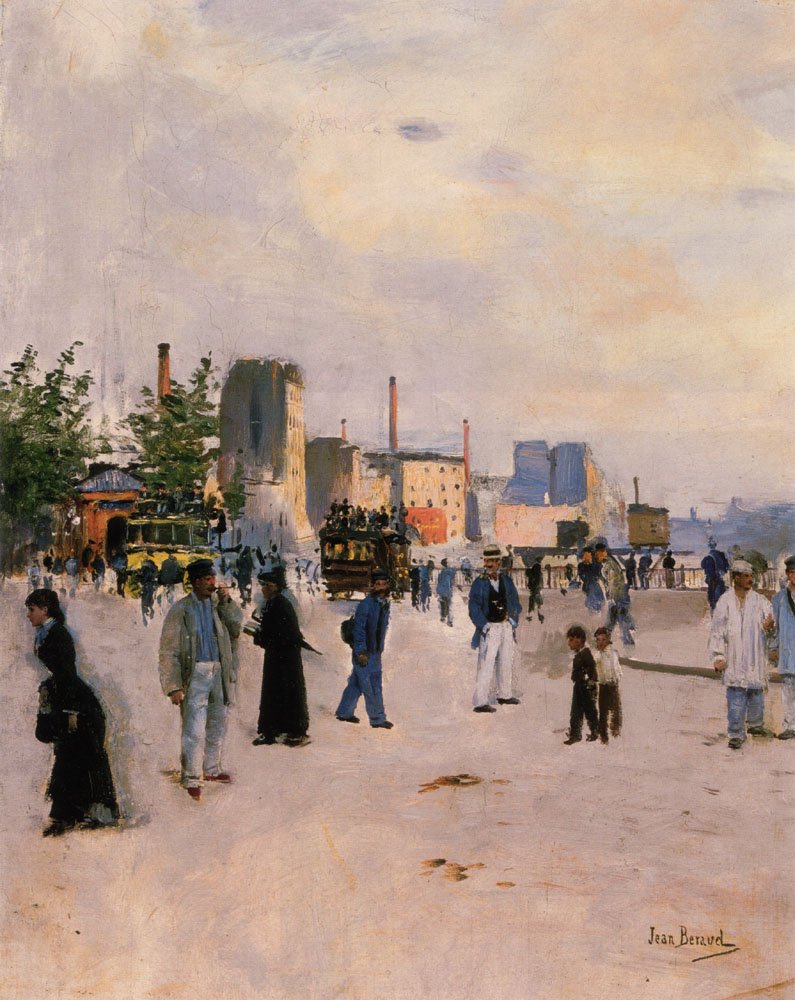 A Morning Stroll av Jean Beraud