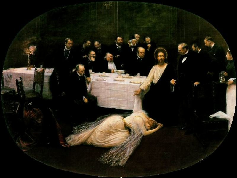 The Magdalen at the House of the Pharisees La Madeleine chez le Pharisien   av Jean Beraud