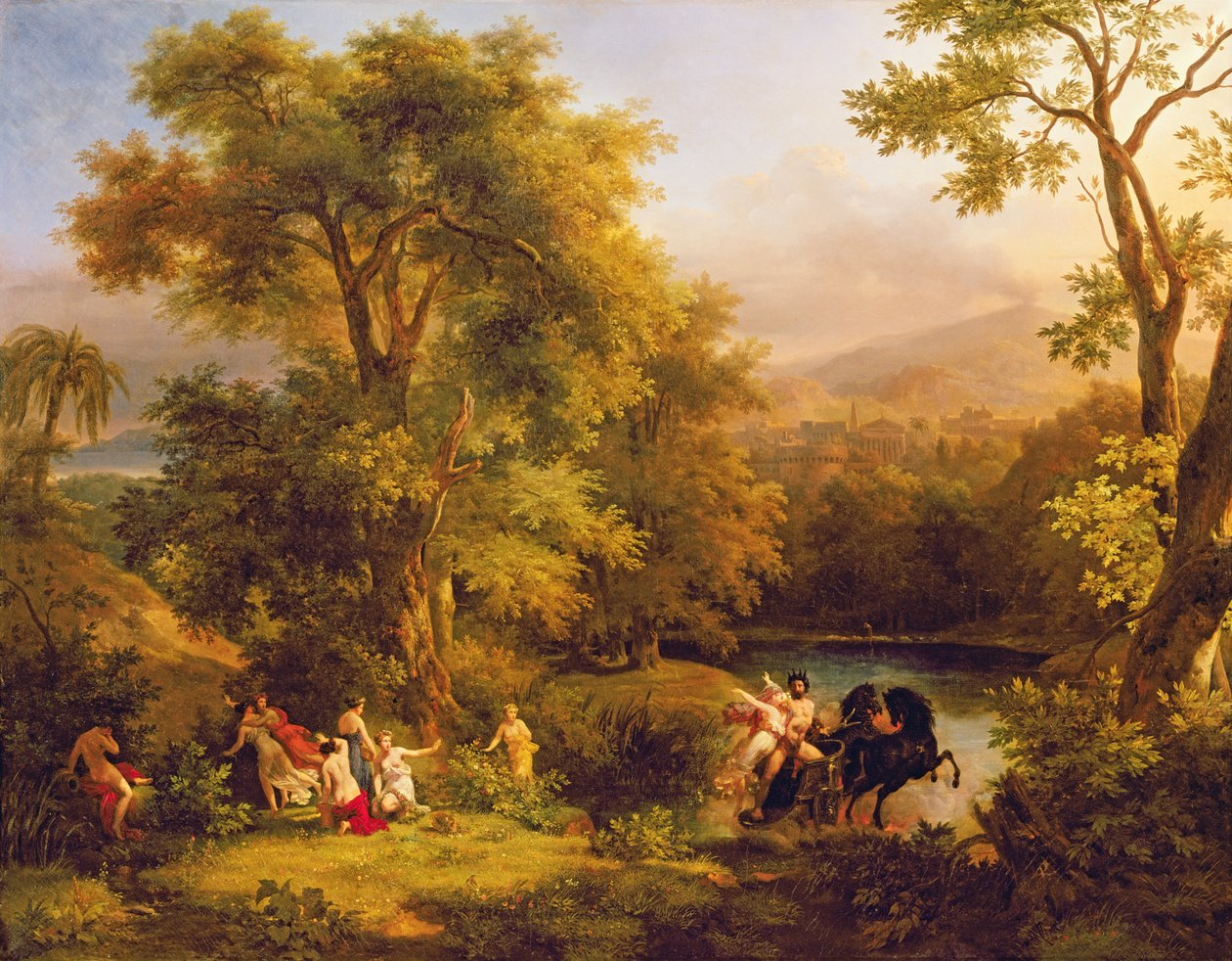 Våldtäkten av Proserpina av Jean Charles Joseph Rémond