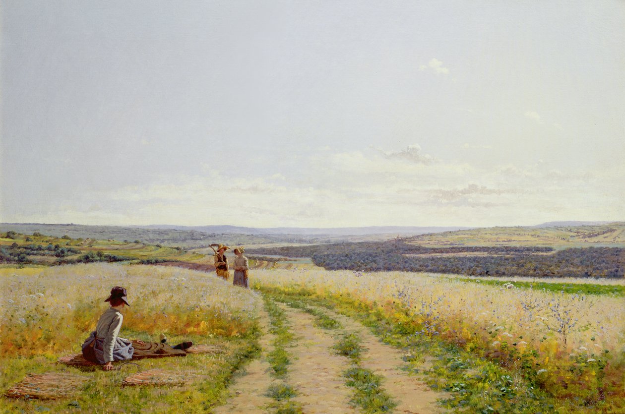 Flickan på fältet av Jean F. Monchablon