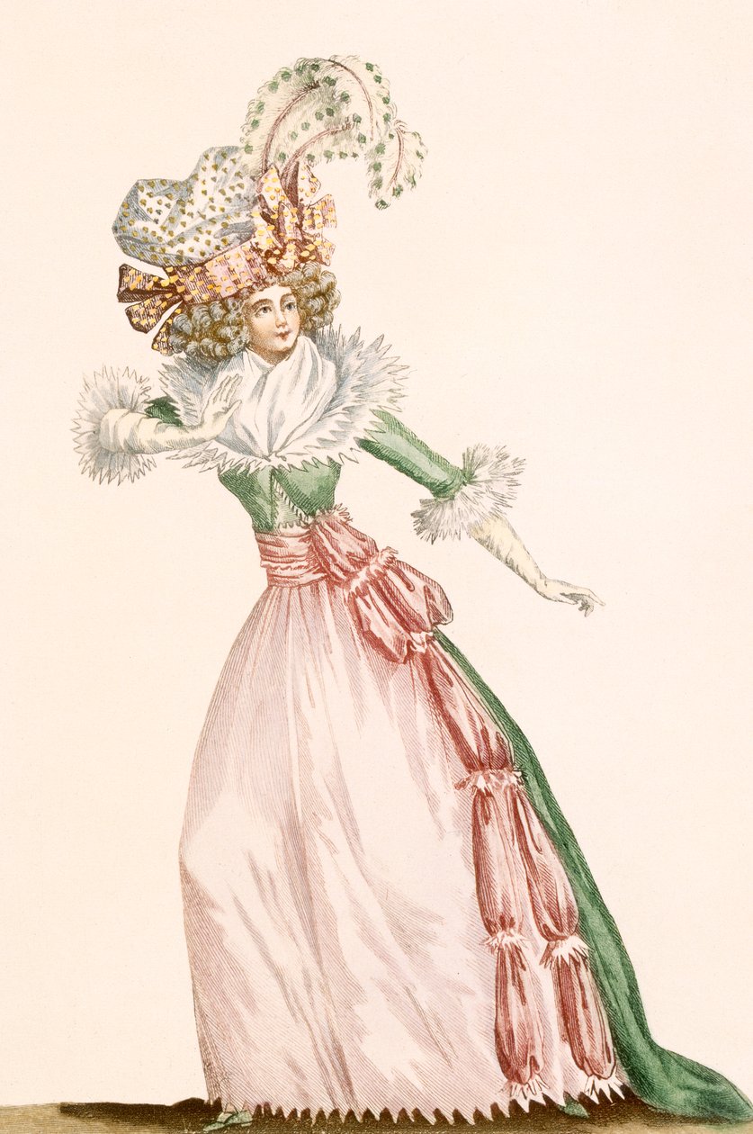 Robe de la Czarine, tallrik från 