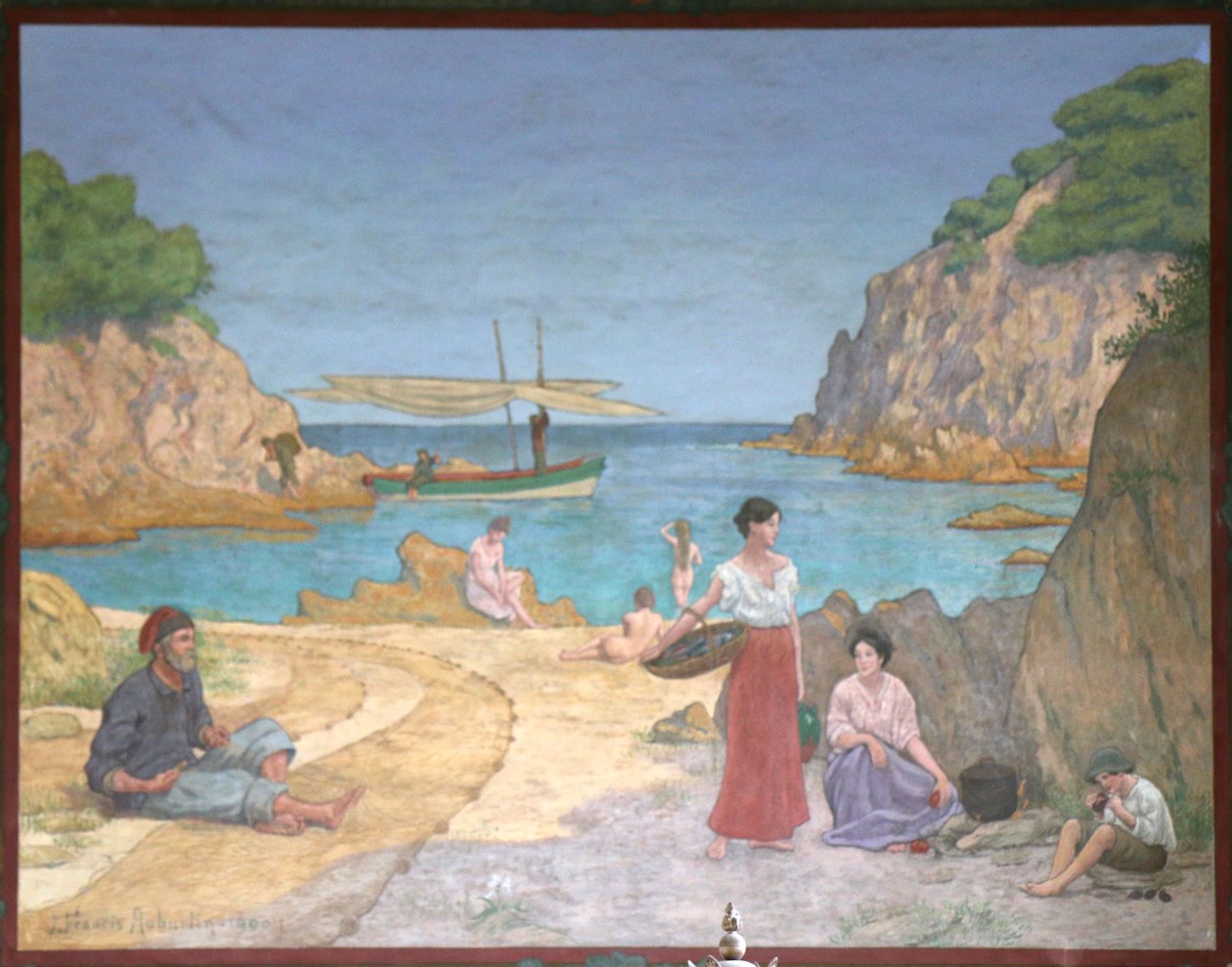 Calanque av Jean Francis Auburtin