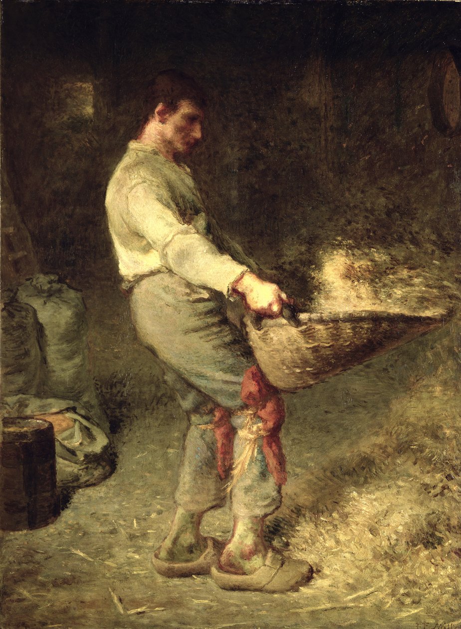 En vinnare, 1866-68 av Jean Francois Millet