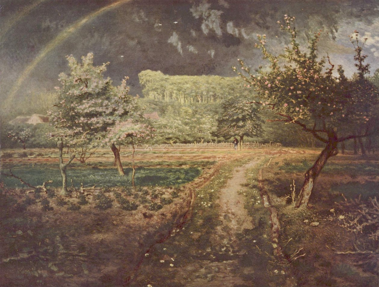 Frühling av Jean Francois Millet