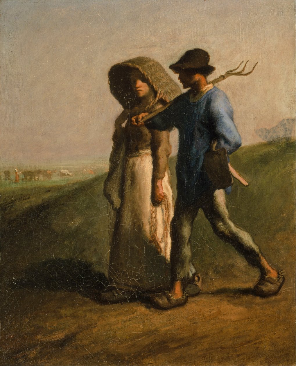 Going to Work av Jean Francois Millet