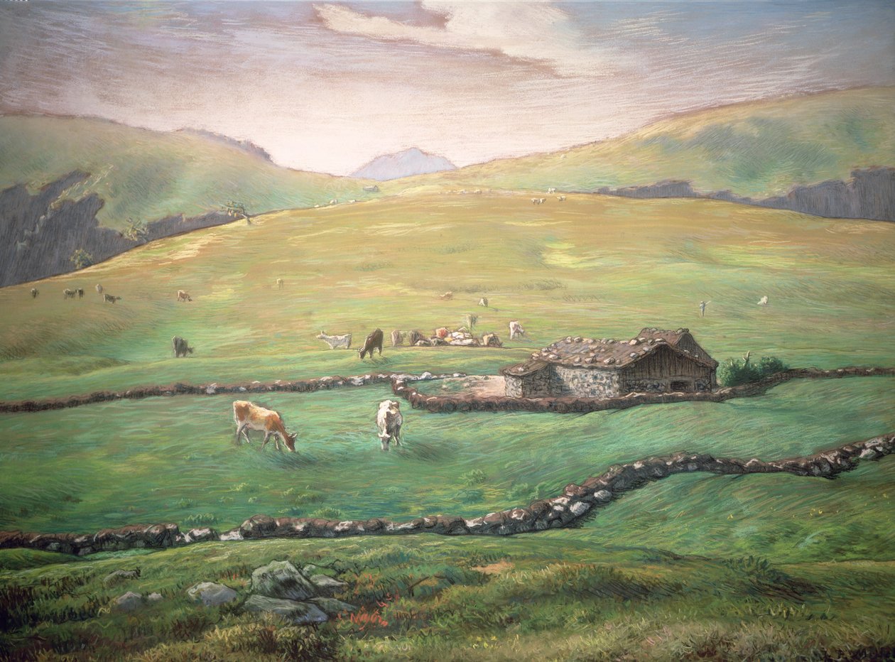 Betar i Vogeserna av Jean-Francois Millet