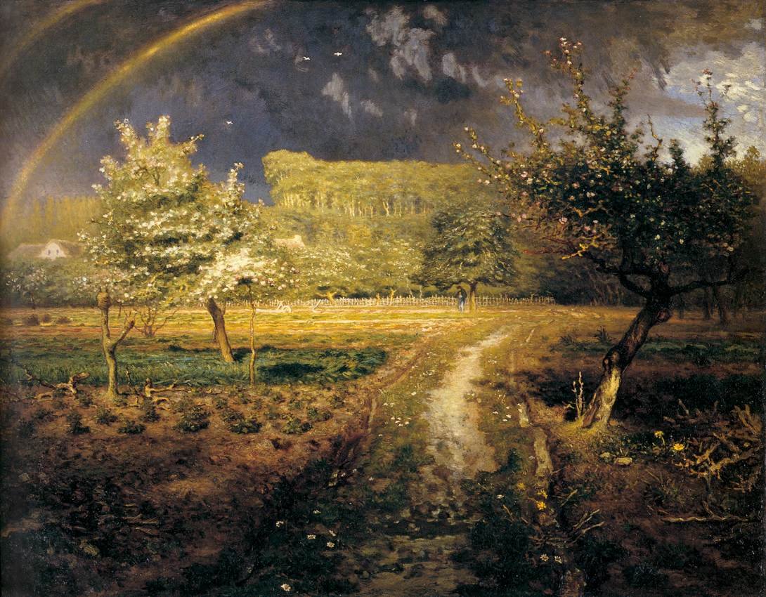 Spring av Jean Francois Millet