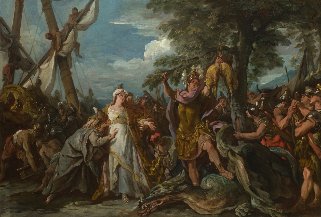  The Capture of the Golden Fleecen  av Jean François de Troy