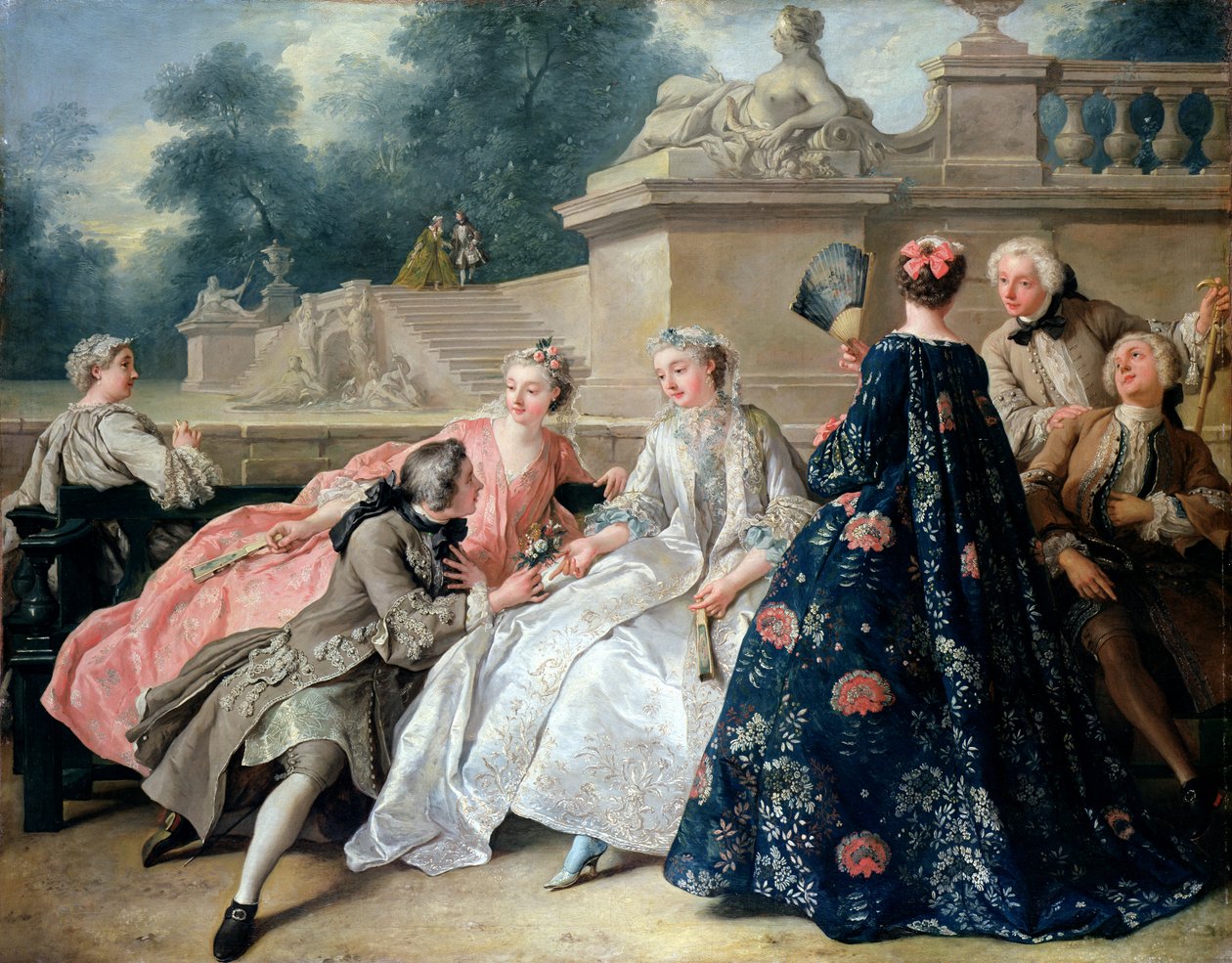 Kärleksförklaring, 1731 av Jean François de Troy