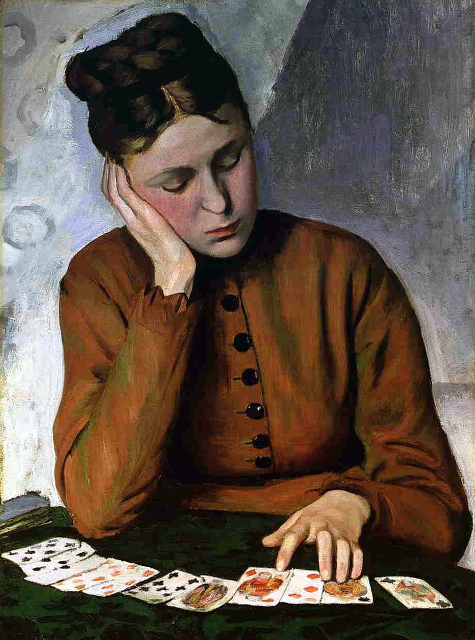 Lyckosamlaren, 1869 av Jean Frederic Bazille