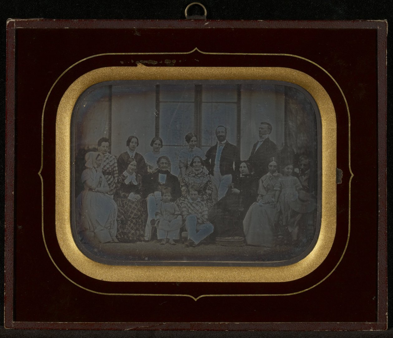 (Familjeporträtt av fjorton Eynard-Lullin-medlemmar) av Jean Gabriel Eynard