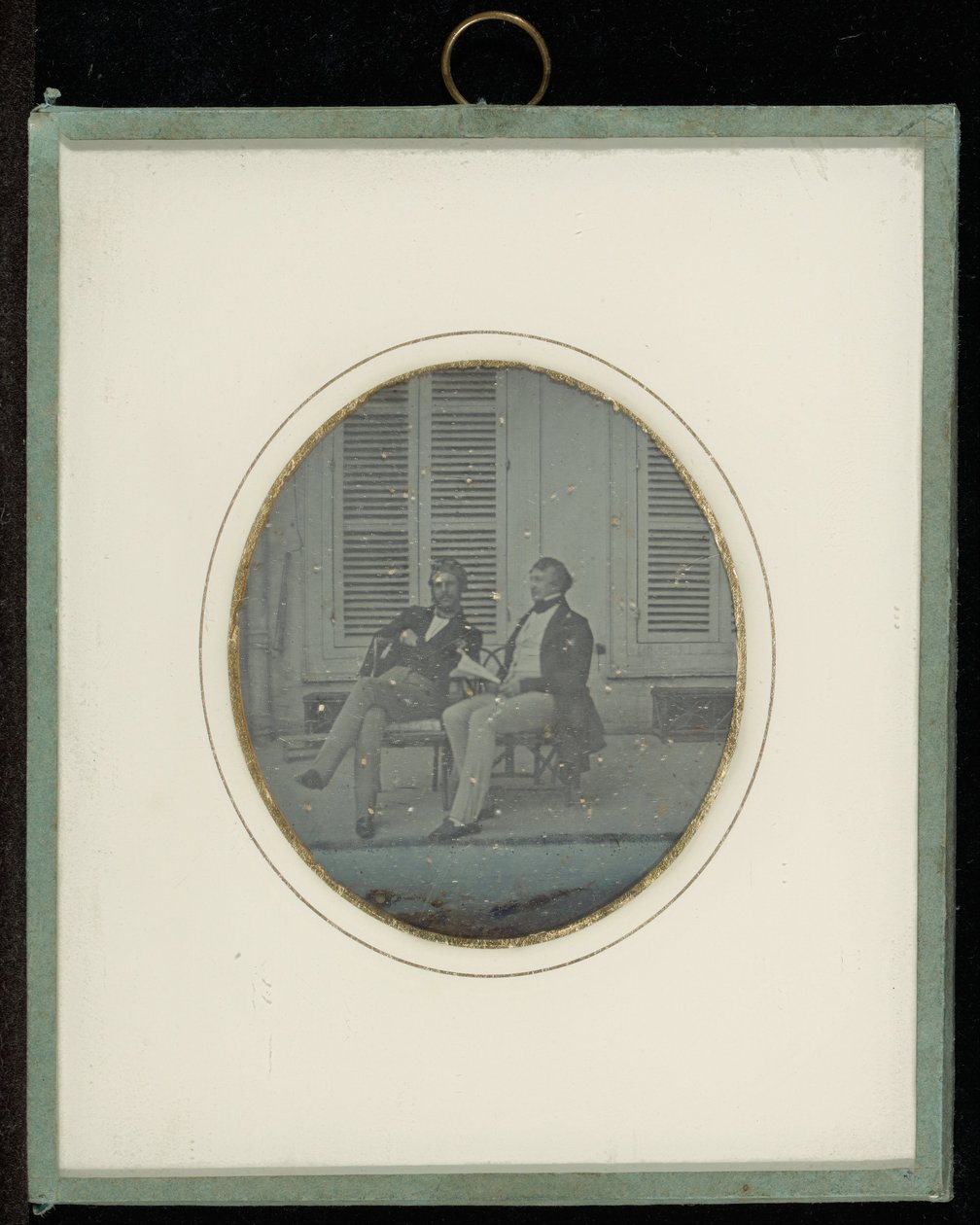(Porträtt av Jean-Gabriel Eynard och en oidentifierad man) av Jean Gabriel Eynard