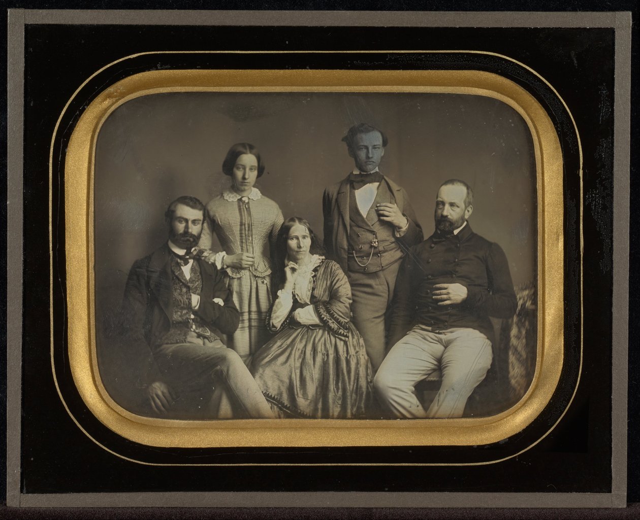 Charles och Sophie Eynard och deras barn av Jean Gabriel Eynard