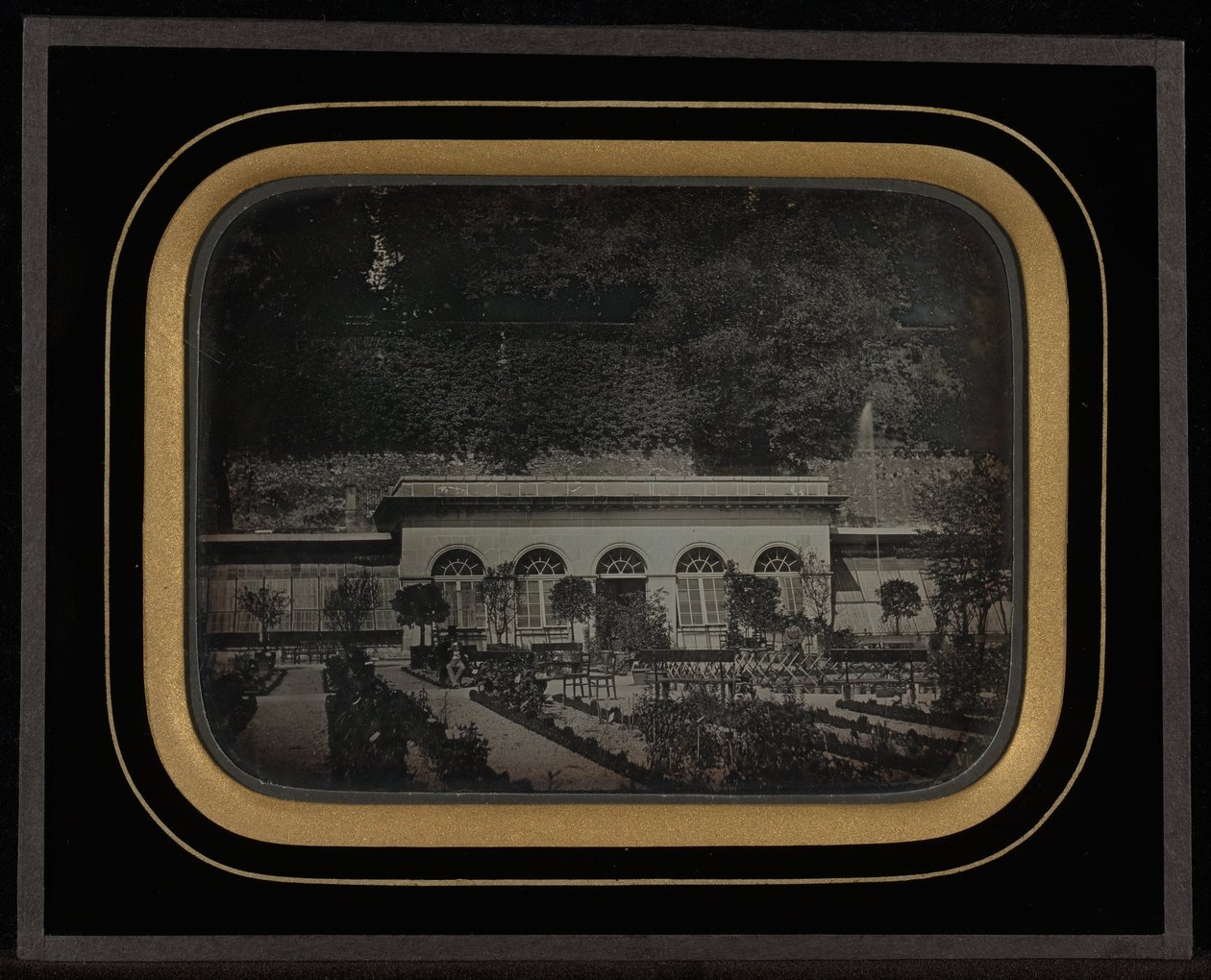 Orangeriet i den botaniska trädgården, Genève av Jean Gabriel Eynard