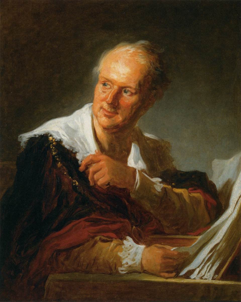 Denis Diderot  av Jean Honore Fragonard