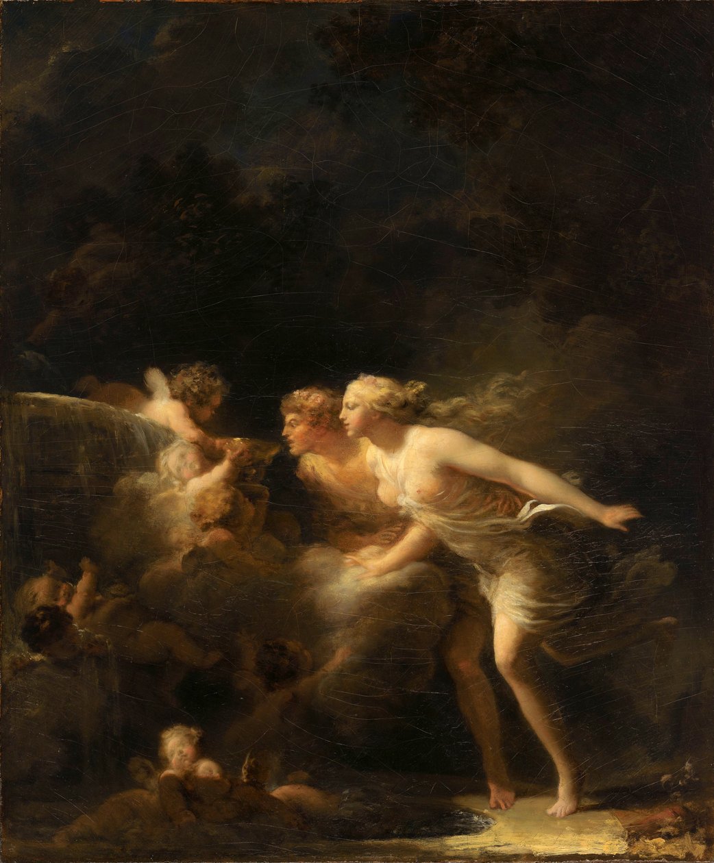 The Fountain of Love av Jean Honore Fragonard