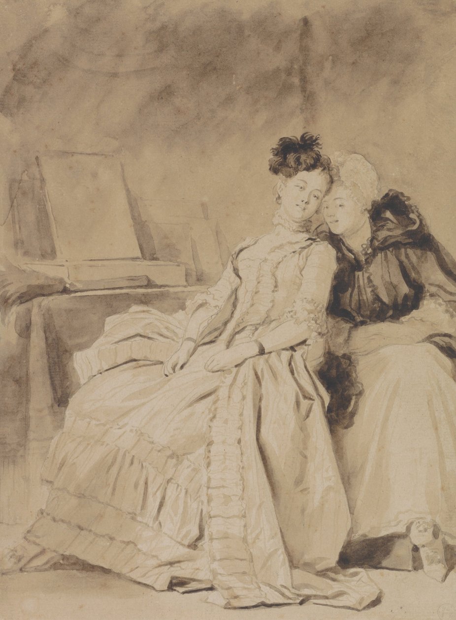 Det intima samtalet av Jean Honore Fragonard