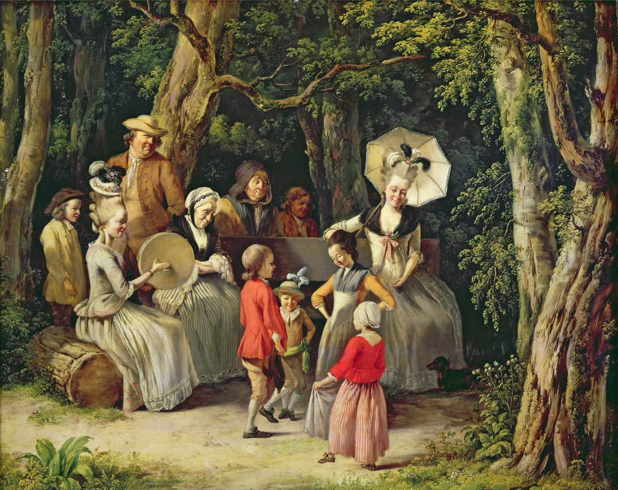 Barn som dansar av Jean-Jacques de Boissieu