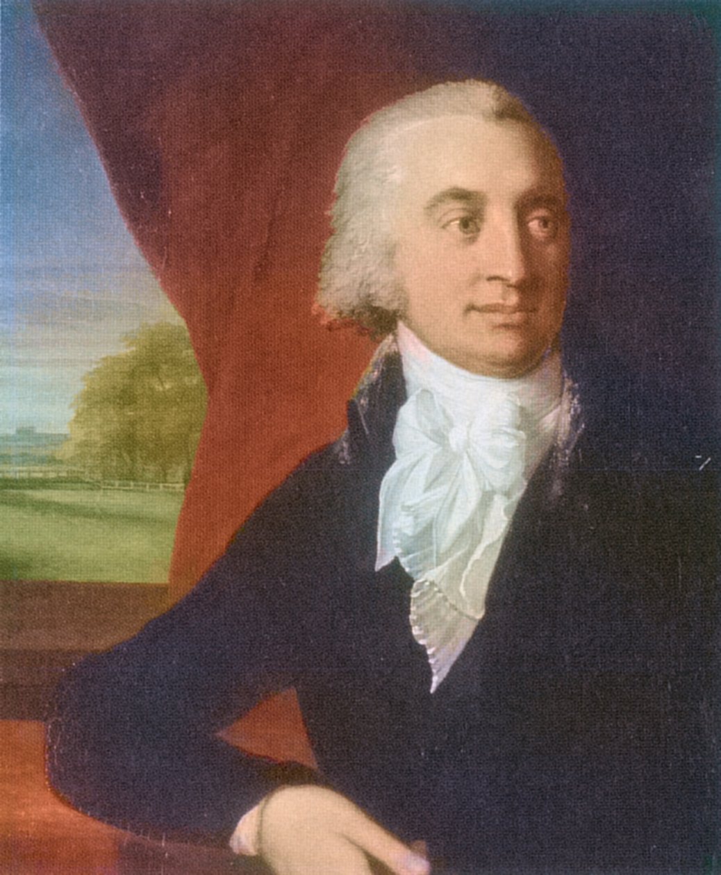Portrait of Caspar Voght av Jean Laurent Mosnier